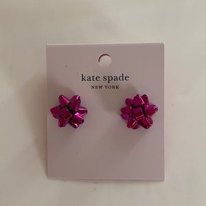 Kate Spade Gift Bow Earrings